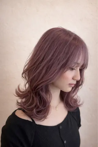 ミディアム ハイトーンカラー/メ ンズカット/舘山優羽のヘアスタイル