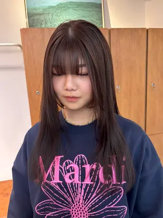 カラー aiko【艶カラー ・ミニモ年内で終了】のヘアスタイル