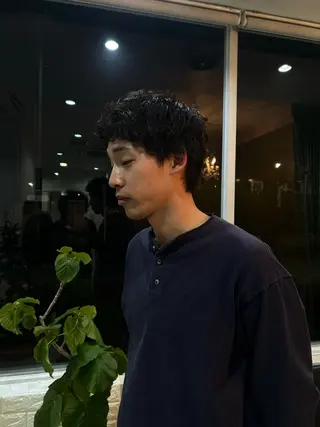 ショート メンズ 似合わせパーマ/ メンズパーマ/しゅうのヘアスタイル