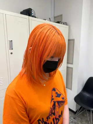 カラー カット¥1100 / 𝙍𝙪𝙣𝙖⟡.のヘアスタイル