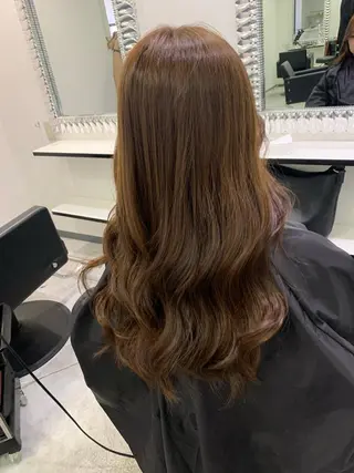 セミロング ルービック難波／韓国 /艶カラー/KAZUのヘアスタイル