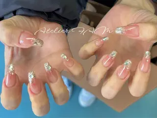 セミロング nail&eyelashsalon atelier fam上本町店所属・アトリエ FAMのネイルデザイン
