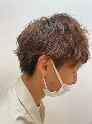 メンズ レイヤー/ハイトーン 🫧‪Erikaのヘアスタイル