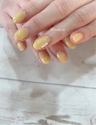 ネイル 北浦和 自爪育成ケアのネイルデザイン