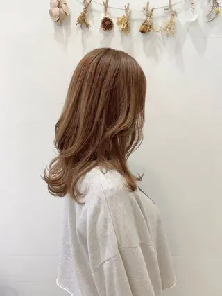 ロング カラー ノーブル美容室イオン高橋店所属・鈴木 純子のヘアスタイル