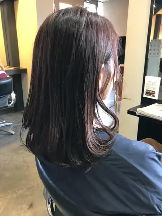 セミロング トップスタイリスト 大野 唯のヘアスタイル