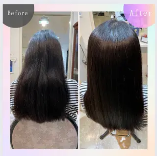 ロング 加納 和枝のヘアスタイル