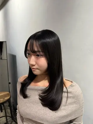 ミディアム 直前予約大歓迎‼️/ 松野和志のヘアスタイル