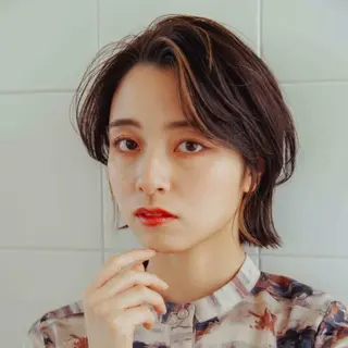 ミディアム カラー 黒染め剥がし/ 黒髪卒業ヘア👑涼介のヘアスタイル