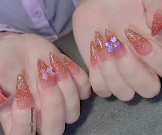 ネイル Spiky とうげ ふうかのネイルデザイン