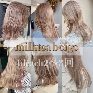 セミロング flamme Annaのヘアスタイル