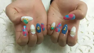 ネイル 河野ちえ (雑誌掲載サロン)のネイルデザイン