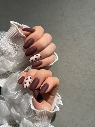 ネイル I-nailロング /ワンホン/キラキラのネイルデザイン