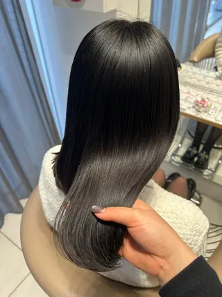 セミロング MIKA/ボブ/ レイヤー/メンズのヘアスタイル