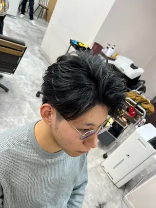 ショート メンズ DIECESHIBUYA.所属・メンズ似合わせ/ ビジネスヘア/比嘉のヘアスタイル