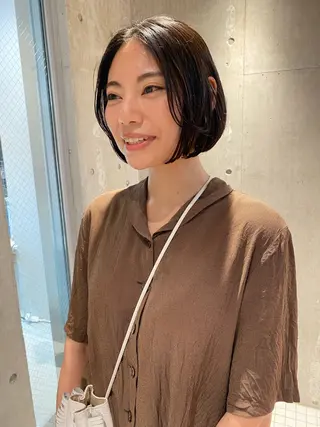 ショート ウツワ所属・高円寺/loca/ 田中南帆のヘアスタイル