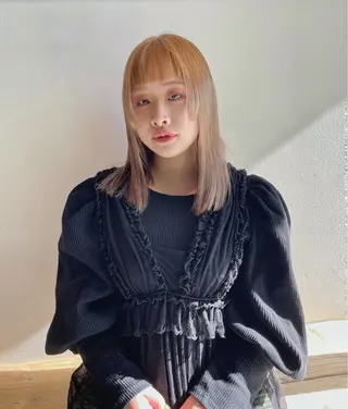 ミディアム mai .のヘアスタイル