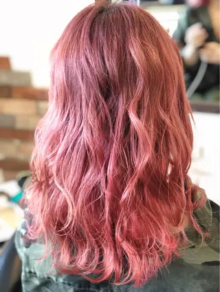 セミロング カラー パーマ ヘアアレンジ 最高峰の技術力☆ 樋口健人のヘアスタイル