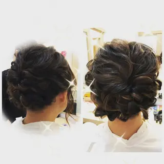 ヘアアレンジ HempBeauty 浅野アサミのヘアスタイル
