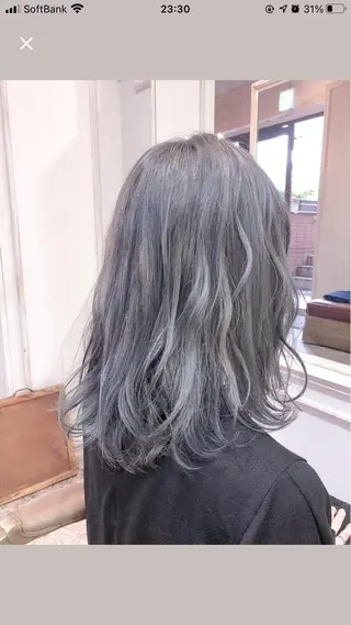 ミディアム カラー Siesta所属・📣髪質改善縮毛矯正 特化美容師｜庭田📣のヘアスタイル