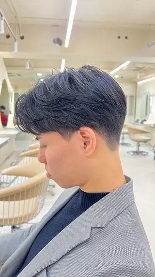 メンズ 横浜/ショート/ レイヤーカットのヘアスタイル