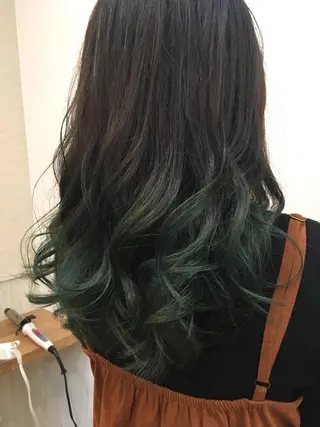 ロング カラー yuri🌼 NUMBER 天王寺のヘアスタイル