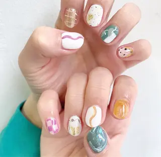 ネイル ╹◡╹Mimoミモ Eye&Nailのマツエク・マツパデザイン