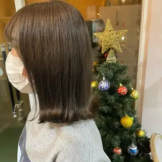 ミディアム カラー newi梅田🫧韓国 ヘア🫧sakiのヘアスタイル