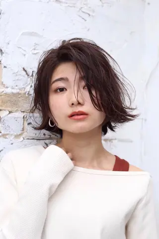 ショート カラー 鈴木 マサアキのヘアスタイル