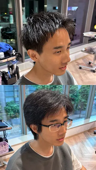 メンズ 艶カラー💞 amiのヘアスタイル