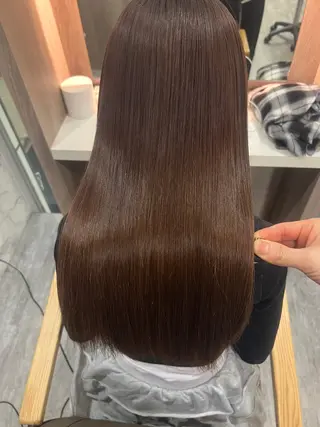 ロング カラー youres hair2nd 髪質改善&ヘッドスパ所属・髪質改善特化/ 河野 柊斗のヘアスタイル