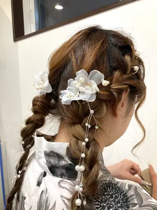 ヘアアレンジ 森 はるみのヘアスタイル