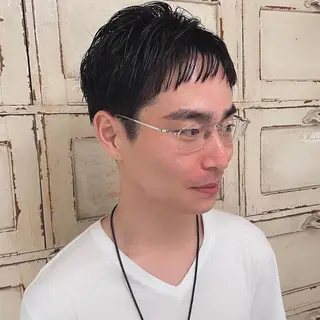 ショート メンズ RorriM natsuのヘアスタイル