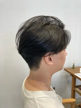 ショート mUku所属・尾上 悠人のヘアスタイル