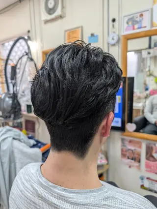 ショート メンズ ヘルシーヘアーリターン所属・前川 奈緒美のヘアスタイル