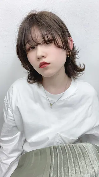 ミディアム grow所属・🧡YUKA🧡 渋谷/ﾌﾟﾙｴｸｽﾃのヘアスタイル