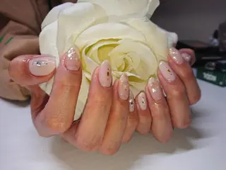 セミロング ネイル nail salon Blancのネイルデザイン