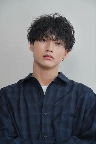 ショート パーマ メンズ 11.12月限定割引 fifth前比嘉💥のヘアスタイル