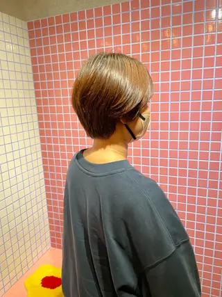 ショート 鎌田 梨瑚のヘアスタイル
