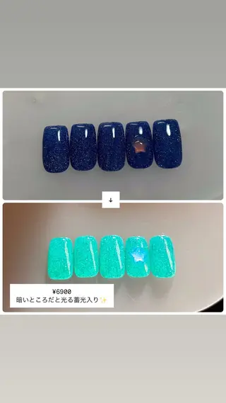 ショート watanabe miyuuのネイルデザイン