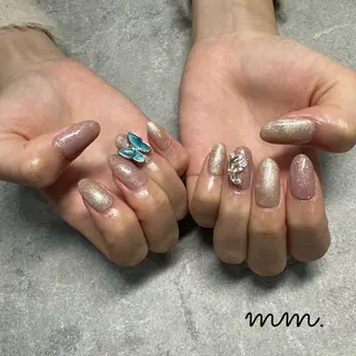 ネイル 🩷🩵mm.大宮 Riyo🧸🩵🩷のネイルデザイン