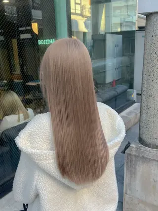 ロング カラー ヘアアレンジ 透明感/艶髪矯正 🪐takushiのヘアスタイル