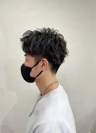 ショート メンズ かんばら りょーいのヘアスタイル