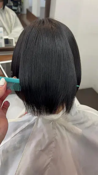 ショート 名駅/艶韓国風ヘア miyabiのヘアスタイル