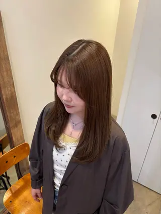 ロング zina karin୨୧˙˳⋆のヘアスタイル