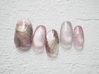 ネイル トップネイリスト Ribbon立川店のネイルデザイン