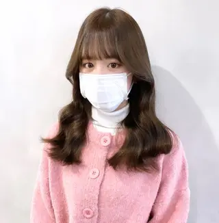 セミロング カラー カラー系/カット特化 🟠オオタキマサシのヘアスタイル