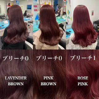 カラー ️🩷ハイトーン特化 RYUGA️🩵のヘアスタイル