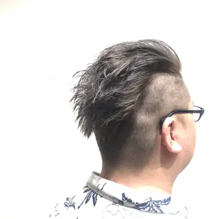 カラー メンズ 柏メンズカットパーマ NO.1タイチのヘアスタイル