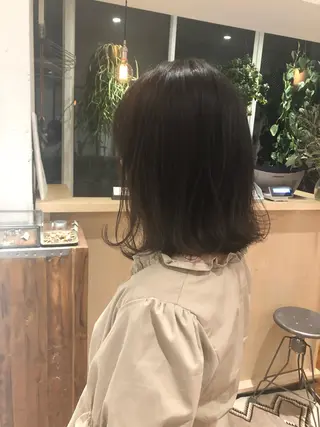 ミディアム カラー パーマ ヘアアレンジ メンズ キッズ ネイル マツエク・マツパ IVORY.所属・🟩白髪ぼかし/ボブ /ショートヘア/大司のヘアスタイル